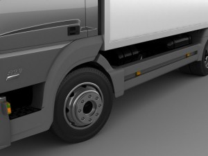 mercedes atego 2014 short 3D Model