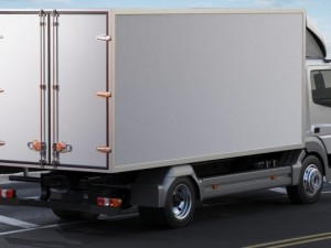 mercedes atego 2014 short 3D Model