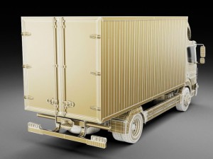 mercedes atego 2014 short 3D Model