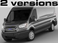 transit maxi van 2014 Modèle 3D