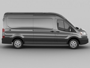 transit maxi van 2014 Modelo 3D