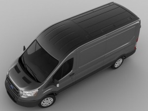 transit maxi van 2014 Modelo 3D