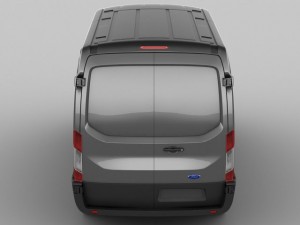 transit maxi van 2014 Modelo 3D