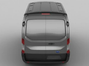 angkutan umum maxi van 2014 Model 3D