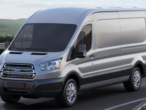 transit maxi van 2014 Modelo 3D