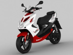 yamaha aerox 2013 Modelo 3D