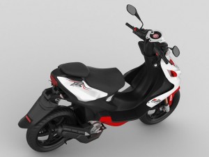 yamaha aerox r 2013 Modèle 3D