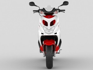 yamaha aerox r 2013 Modèle 3D