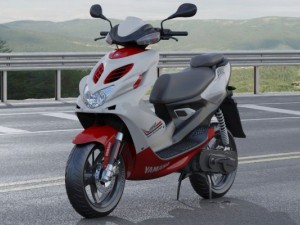 yamaha aerox r 2013 Modèle 3D
