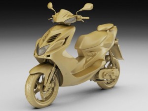 yamaha aerox r 2013 Modèle 3D