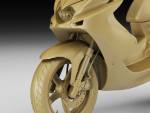yamaha aerox r 2013 Modèle 3D