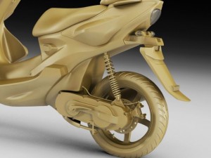 yamaha aerox r 2013 Modèle 3D