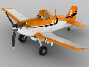 dusty crophopper 3D 모델