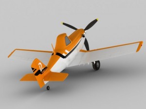 dusty crophopper Modèle 3D