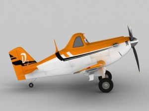 dusty crophopper Modèle 3D