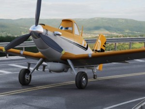 dusty crophopper Modèle 3D