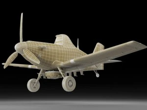 dusty crophopper 3D Model