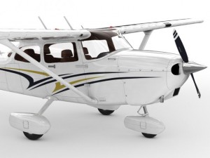 cessna 172 skyhawk 3Dモデル