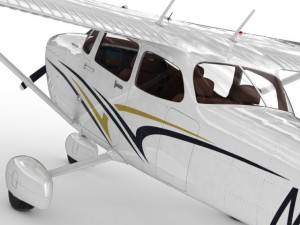 cessna 172 skyhawk 3Dモデル