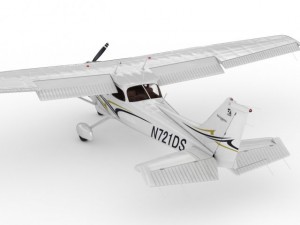 cessna 172 skyhawk 3Dモデル