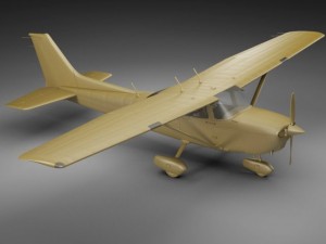 cessna 172 skyhawk 3Dモデル