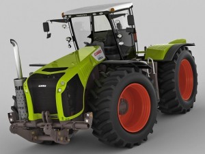 claas xerion tractor 3D Model