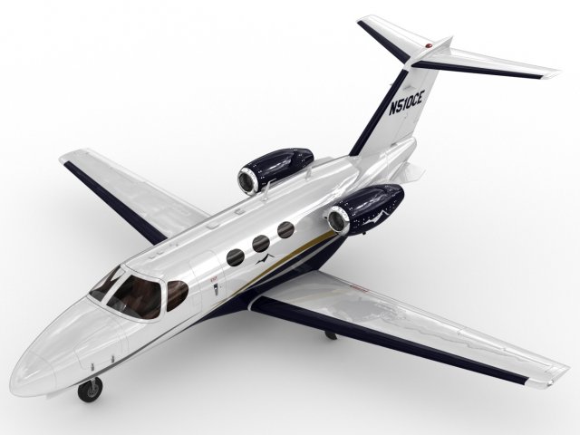 cessna 510 citation mustang Modèle 3D .c4d .max .obj .3ds .fbx .stl .blend 