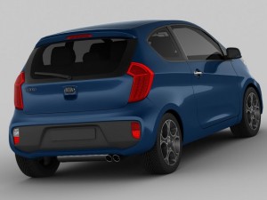 10 cars collection plus coach 3D-Modell
