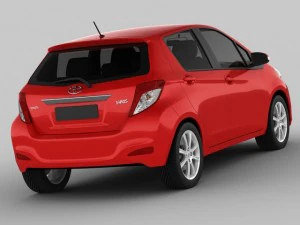 10 cars collection plus coach 3D Model
