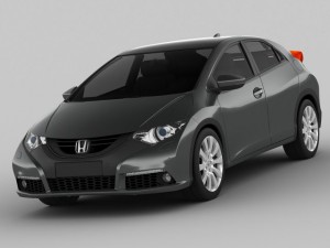 10 cars collection plus coach 3D-Modell