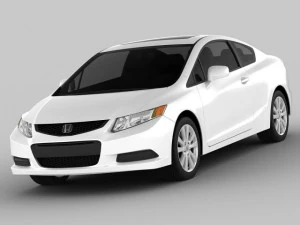 10 cars collection plus coach 3D Model