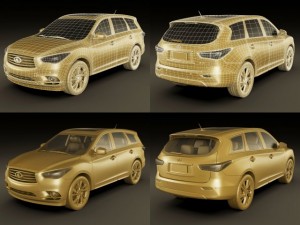 10 cars collection plus coach 3D-Modell