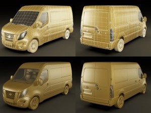 10 cars collection plus coach 3D-Modell