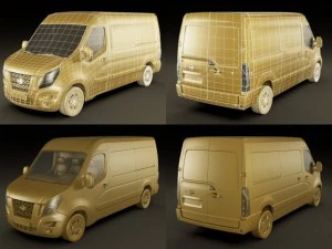 10 cars collection plus coach 3D Model