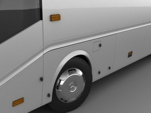 mercedes tourino 3Dモデル