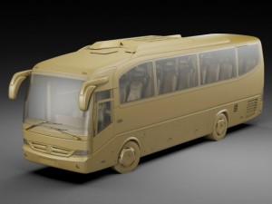 mercedes tourino 3Dモデル