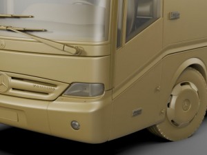 mercedes tourino 3Dモデル