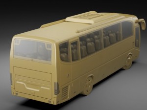 mercedes tourino 3Dモデル