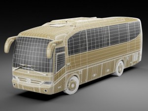 mercedes tourino 3Dモデル