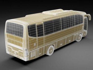 mercedes tourino 3Dモデル