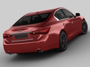 infiniti q50s 3D Model