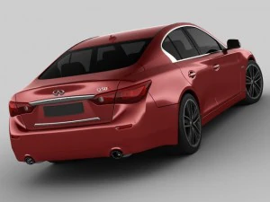 infiniti q50s 3D Model