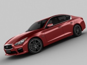 infiniti q50s 3D Model