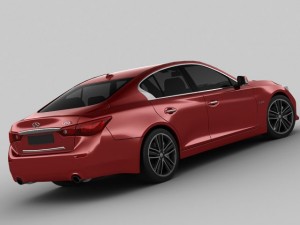 infiniti q50s 3D Model