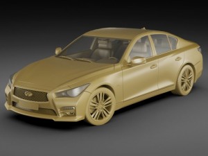 infiniti q50s 3D Model