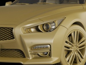infiniti q50s 3D Model