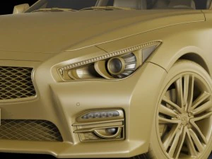 infiniti q50s 3D Model