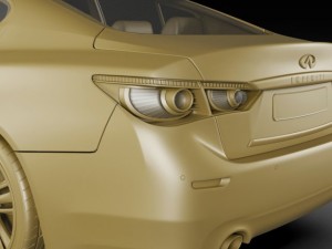 infiniti q50s 3D Model