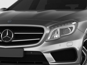 mercedes gla amg package 3D Model