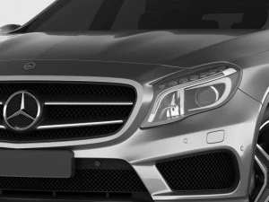 mercedes gla amg package 3D Model